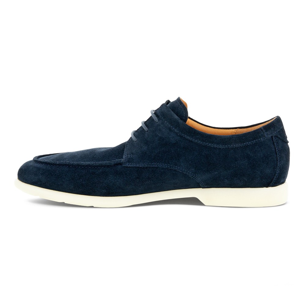 Zapatos De Vestir Hombre - ECCO Citytray Lite Laced - Azul Marino - AYW981423